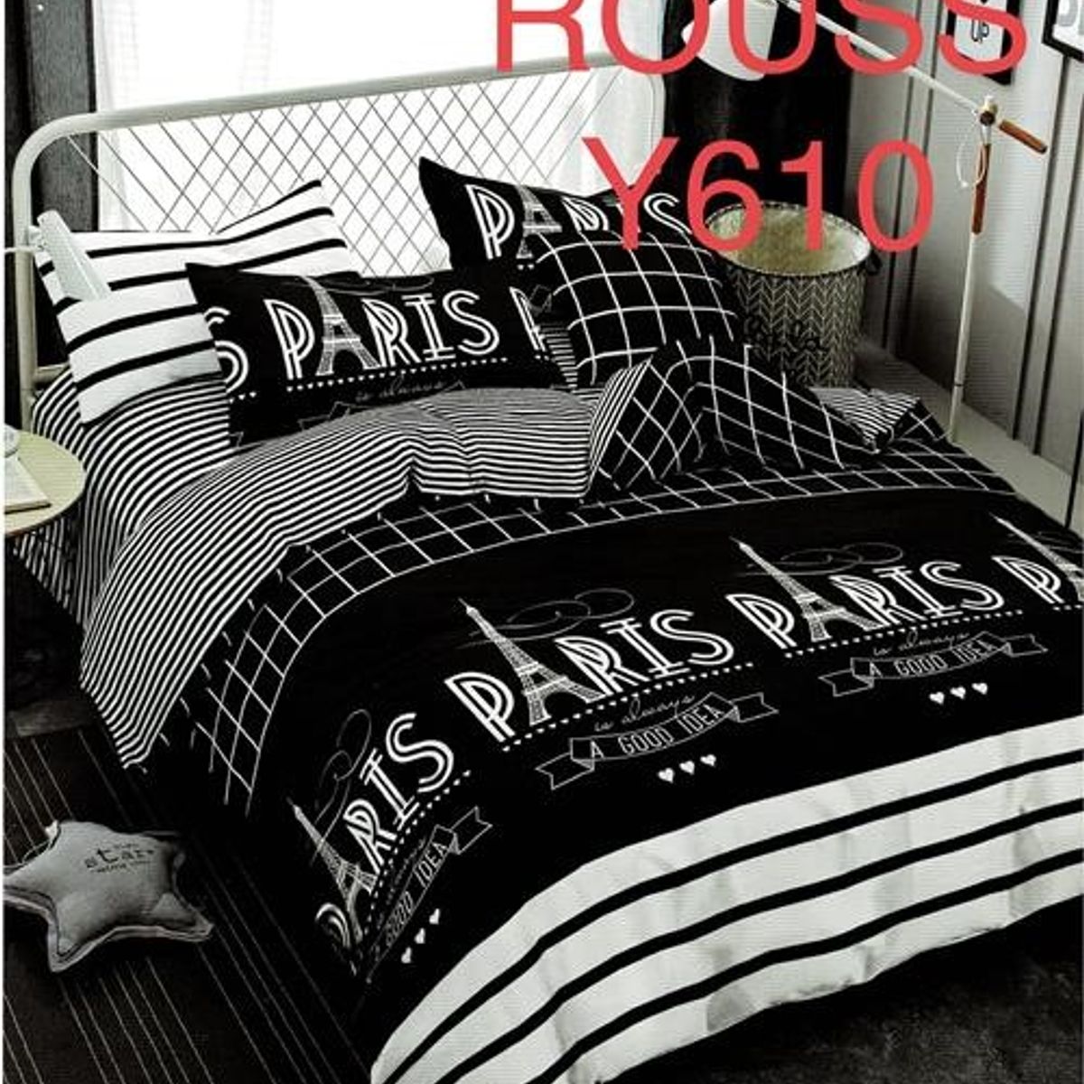 GENERICO - Cobertor tipo Quilts de Verano King - Cubrecamas Paris
