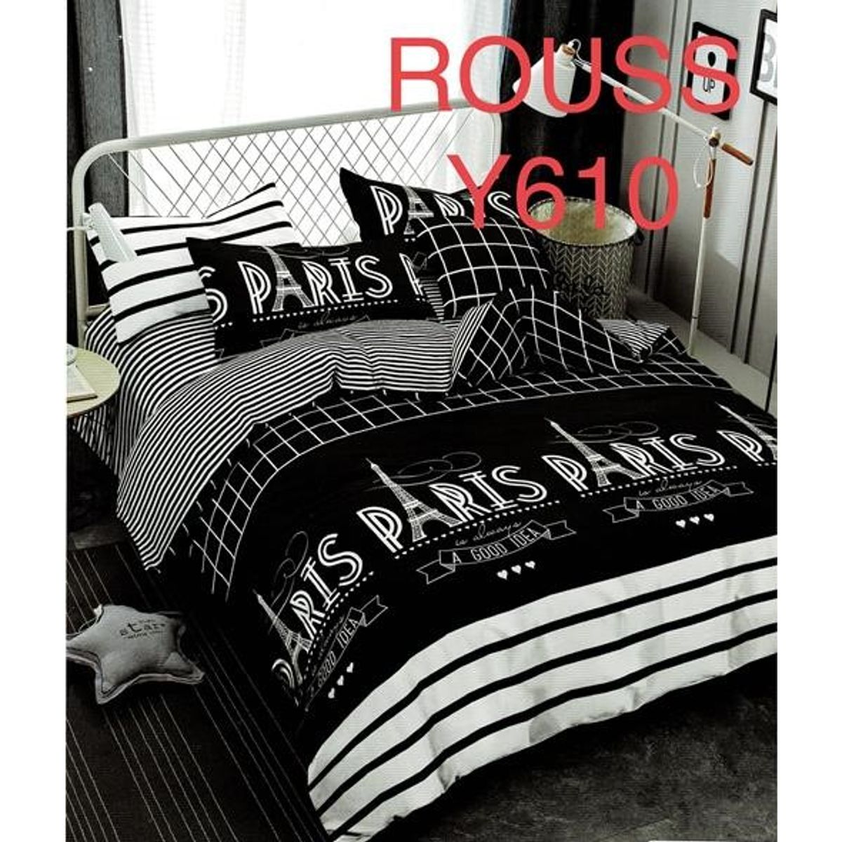 GENERICO - Cobertor tipo Quilts de Verano King - Cubrecamas Paris