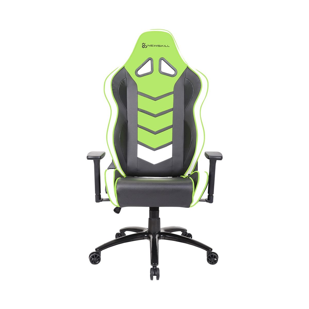 NEWSKILL - Silla Gamer Kaidan Verde/Negro