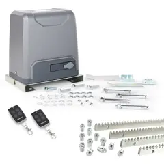 APACOM - Kit motor portón ROLLER1000, 1000 kg, 4 m cremallera metal