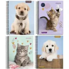 OEM - PACK 6PCS CUADERNOS PROARTE CARTA 150 HOJAS DISEÑO ANIMALES ADORABLES