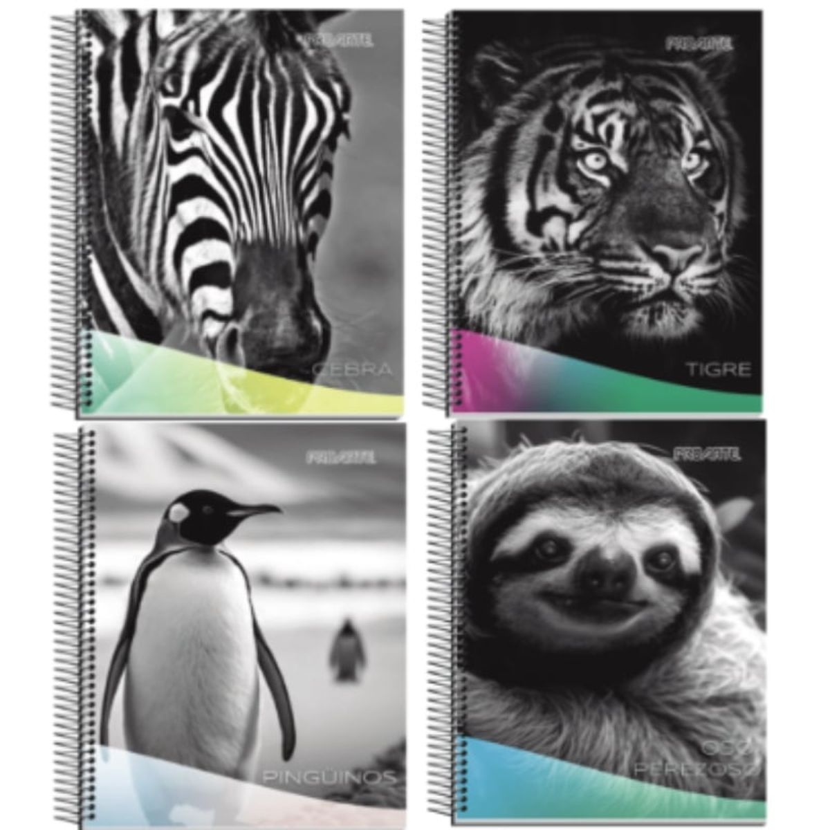 OEM - PACK 6PCS CUADERNOS PROARTE CARTA 150 HOJAS DISEÑO NATURE