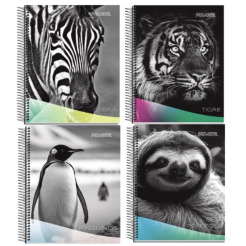 OEM - PACK 6PCS CUADERNOS PROARTE CARTA 150 HOJAS DISEÑO NATURE