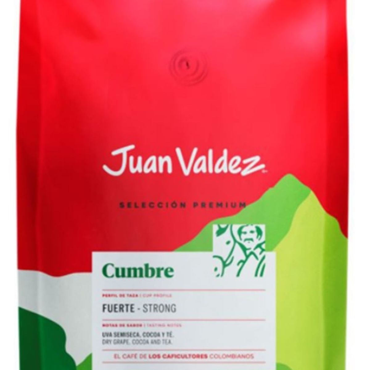 JUAN VALDEZ - Café Molido Juan Valdez Cumbre Fuerte 250 Gr