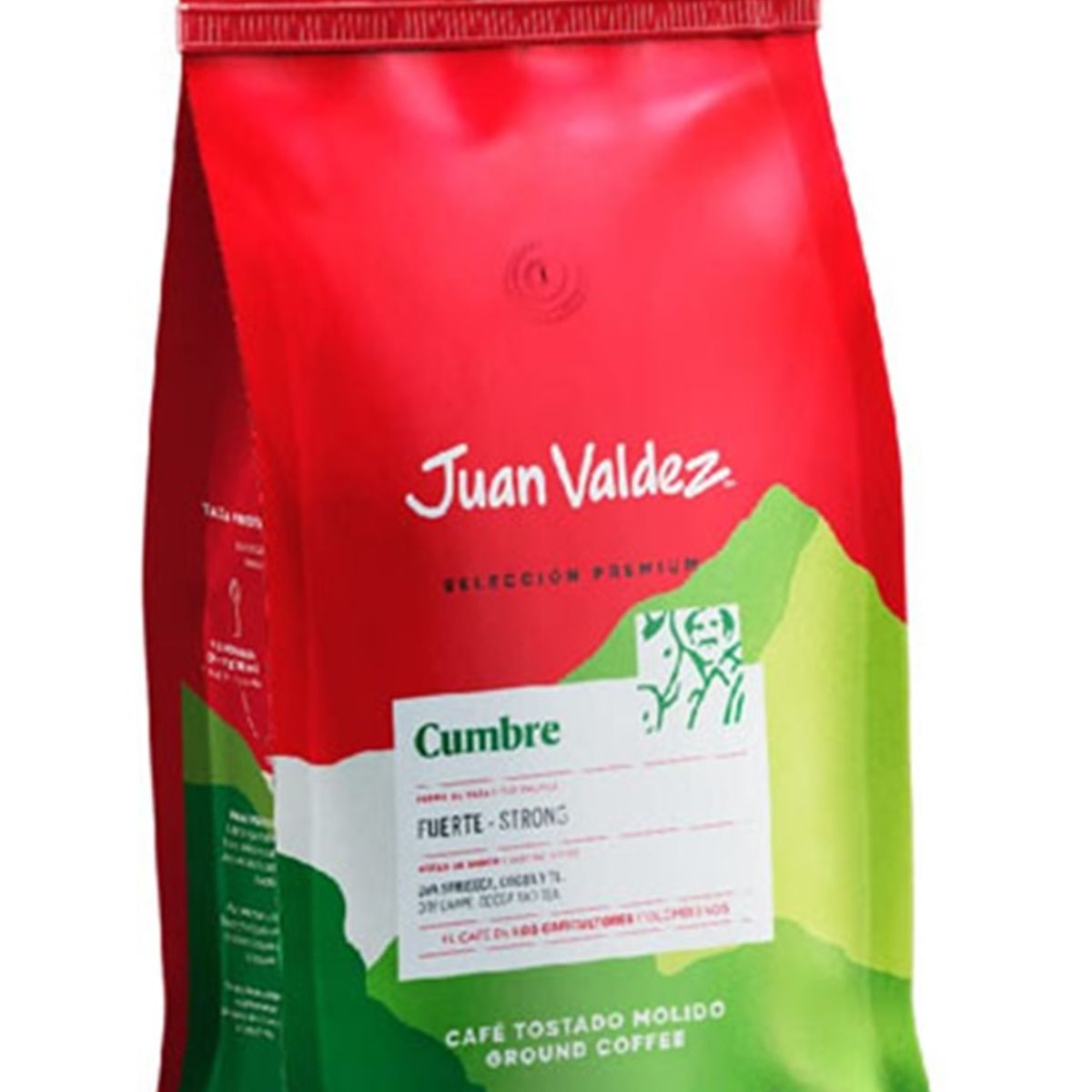 JUAN VALDEZ - Café Molido Juan Valdez Cumbre Fuerte 250 Gr
