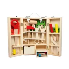 JUGUETON - Juego Madera Set Herramientas Maleta Xk-104