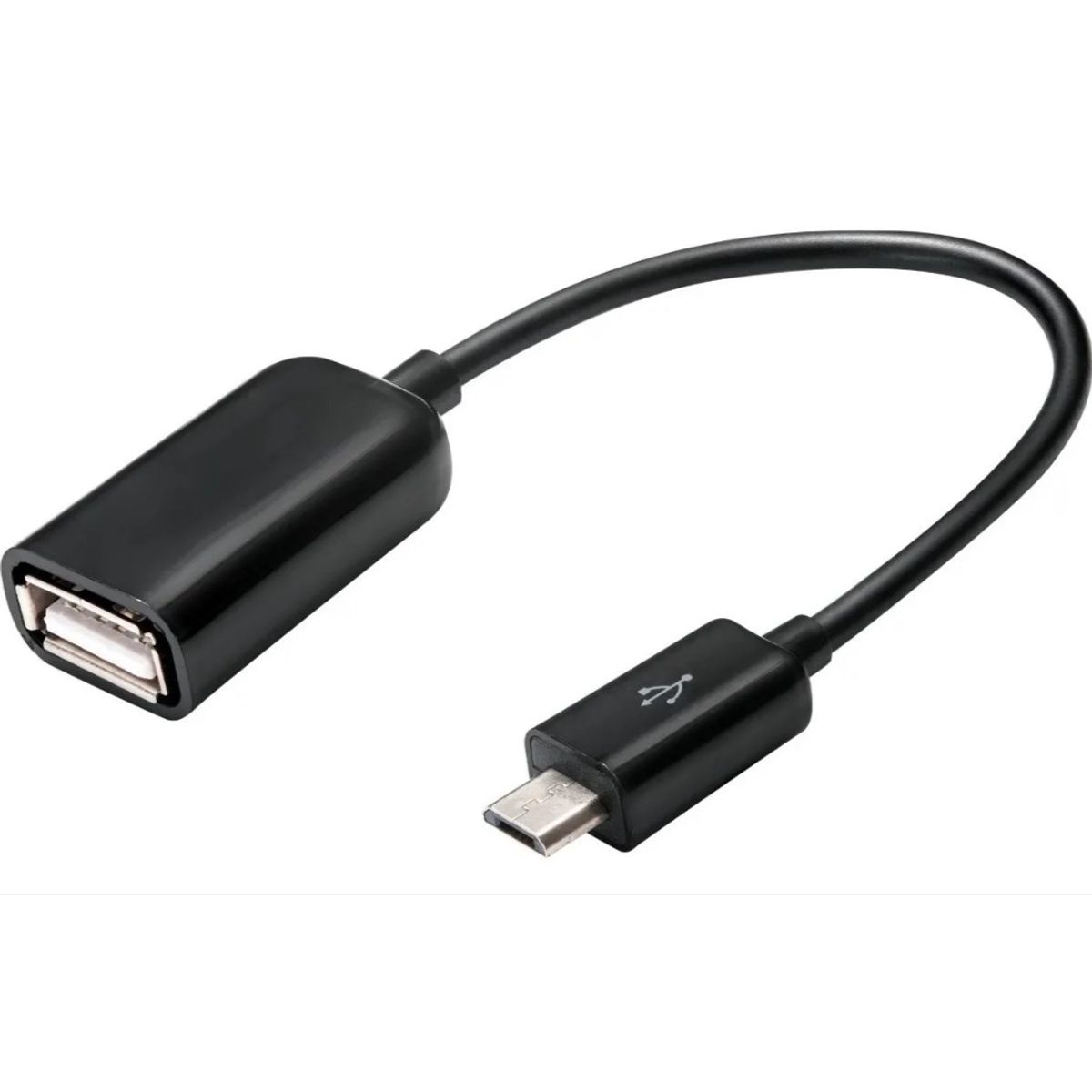 GENERICO - Cable Otg Usb A Micro Usb 2.0 De 5 Pines Y 15 Cms Pendrive