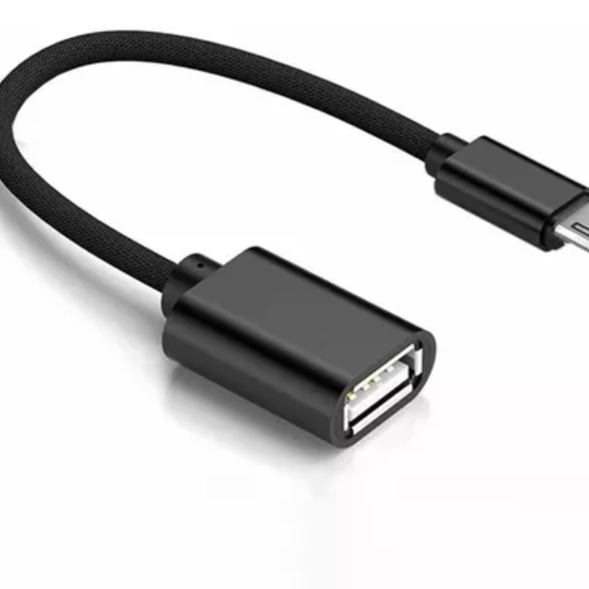 GENERICO - Cable Otg Usb A Micro Usb 2.0 De 5 Pines Y 15 Cms Pendrive