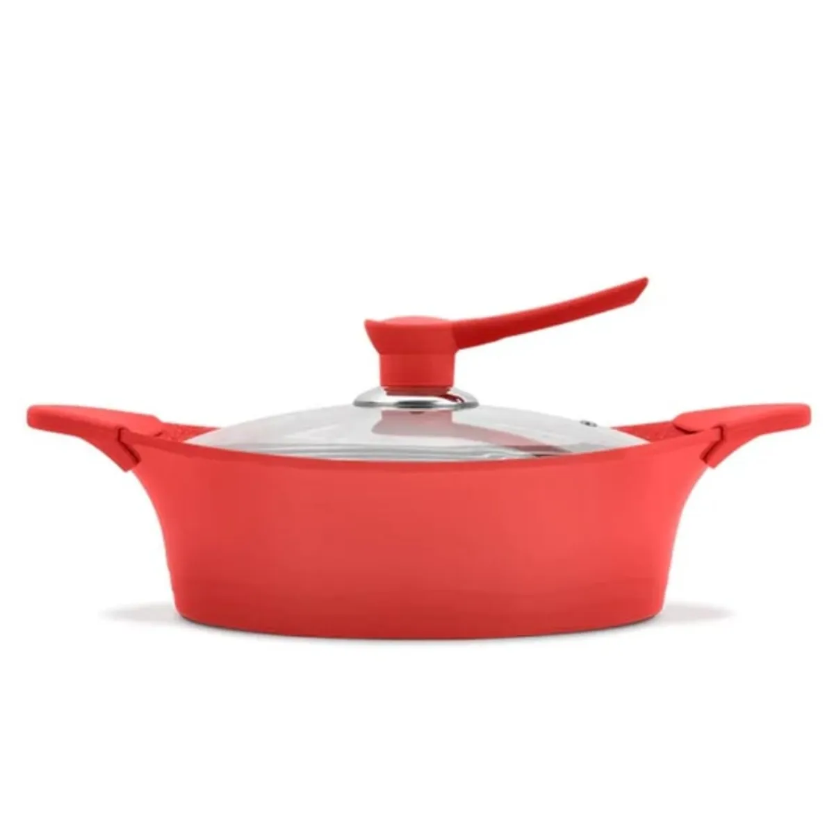 BOHLIER - BATERÍA DE COCINA 6 PIEZAS ALUMINIO FUNDIDO CHERRY