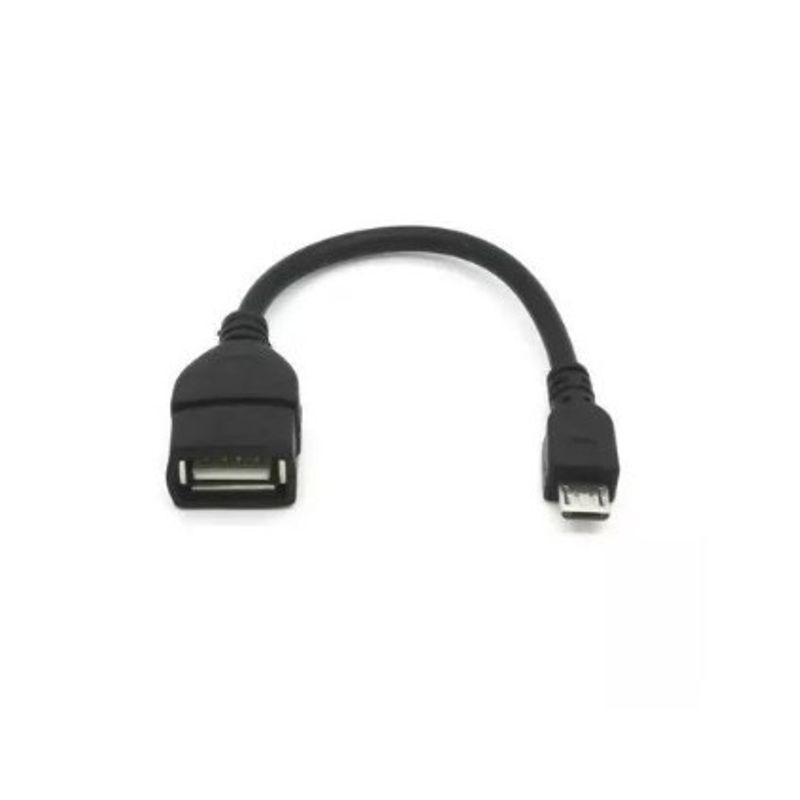GENERICO - Cable Otg Usb A Micro Usb 2.0 De 5 Pines Y 15 Cms Pendrive
