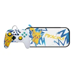 POWER A - Control Alámbrico Y Slim Case - Pikachu High Voltage