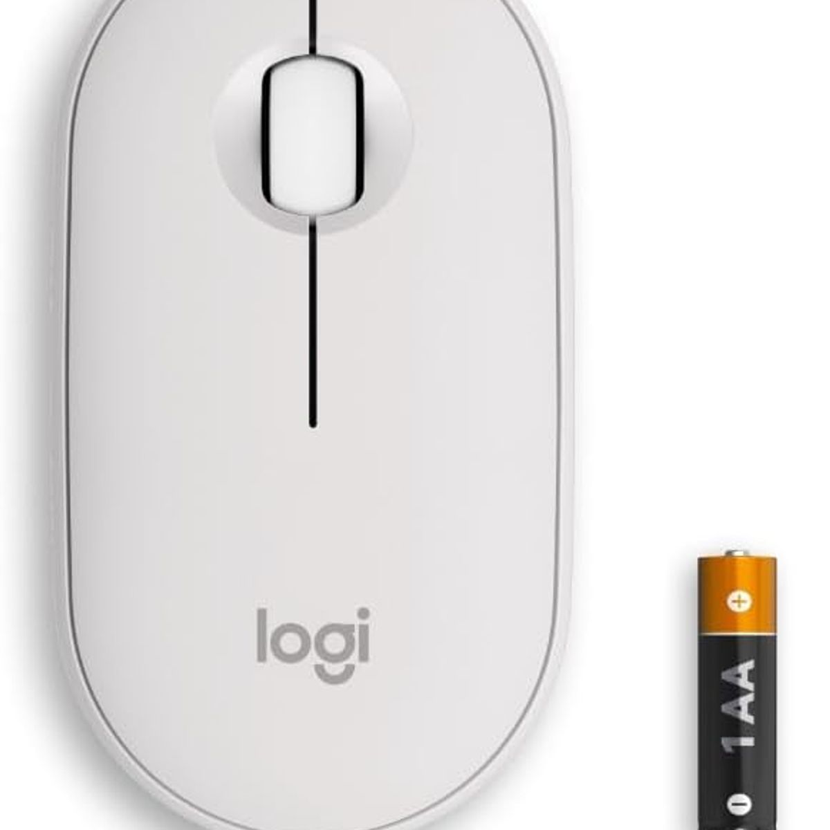 LOGITECH - Mouse Logitech Pebble Mouse 2 M350s, inalámbrico Bluetooth