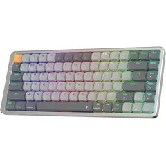 REDRAGON - Teclado K652 mecánico RGB inalámbrico 75%, trimodo 84