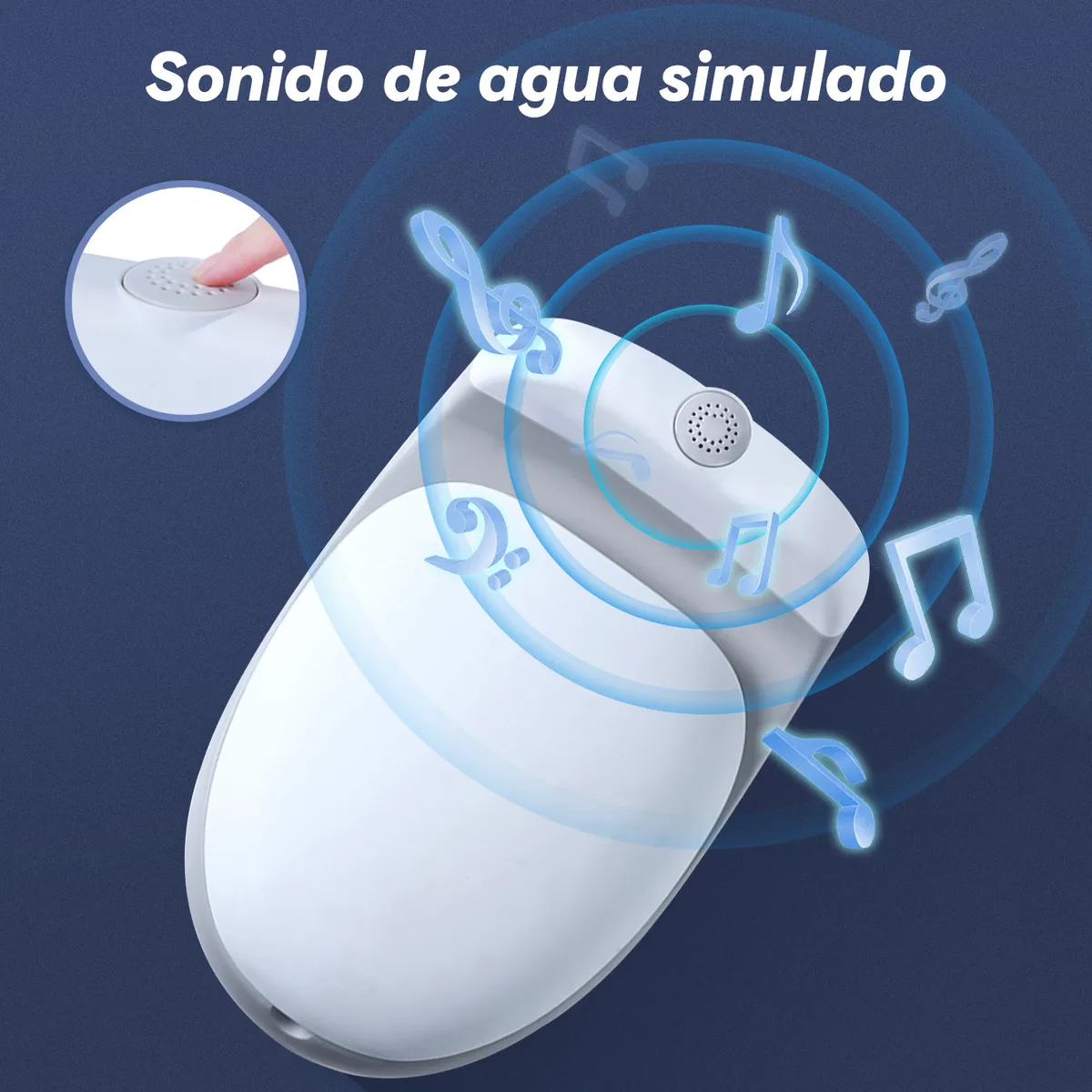 VIDITA - Pelela Inodoro Bacinica Con Sonido Baño Portátil Para Niños