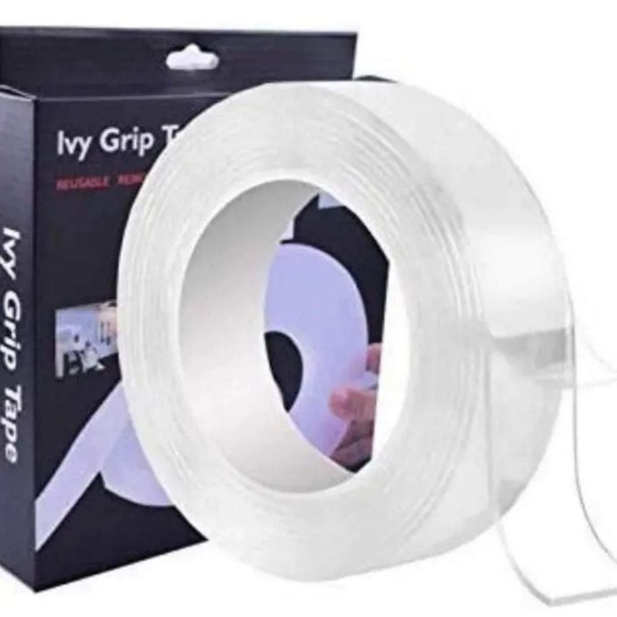 GENERICO - Cinta Doble Contacto Multifuncional Transparente