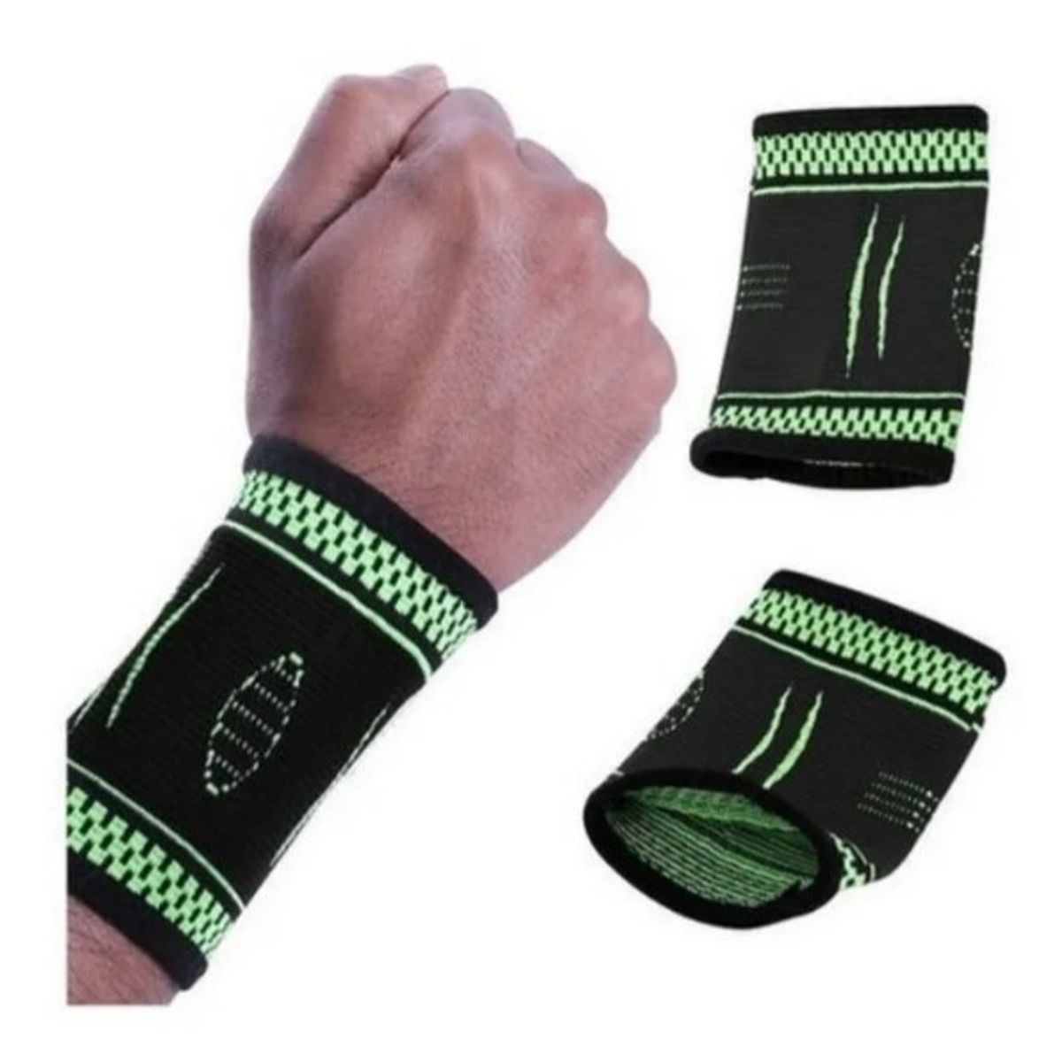 IRM - Muñequera Deportiva Protección Muñeca Refuerzo Elástico Mano