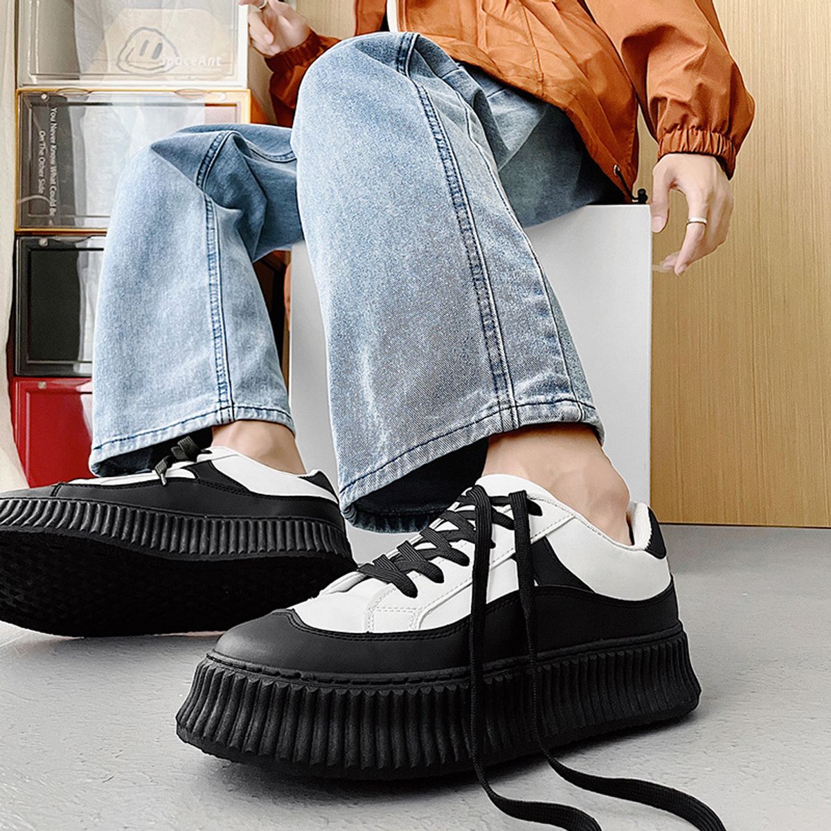 BLWOENS - Zapatos  deportivas para hombres  Zapatillas - Negro