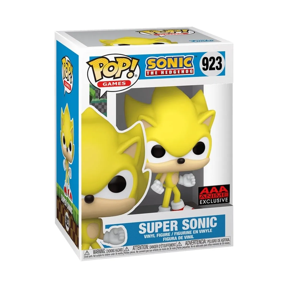 FUNKO - Funko Pop Super Sonic 923 Exclusivo