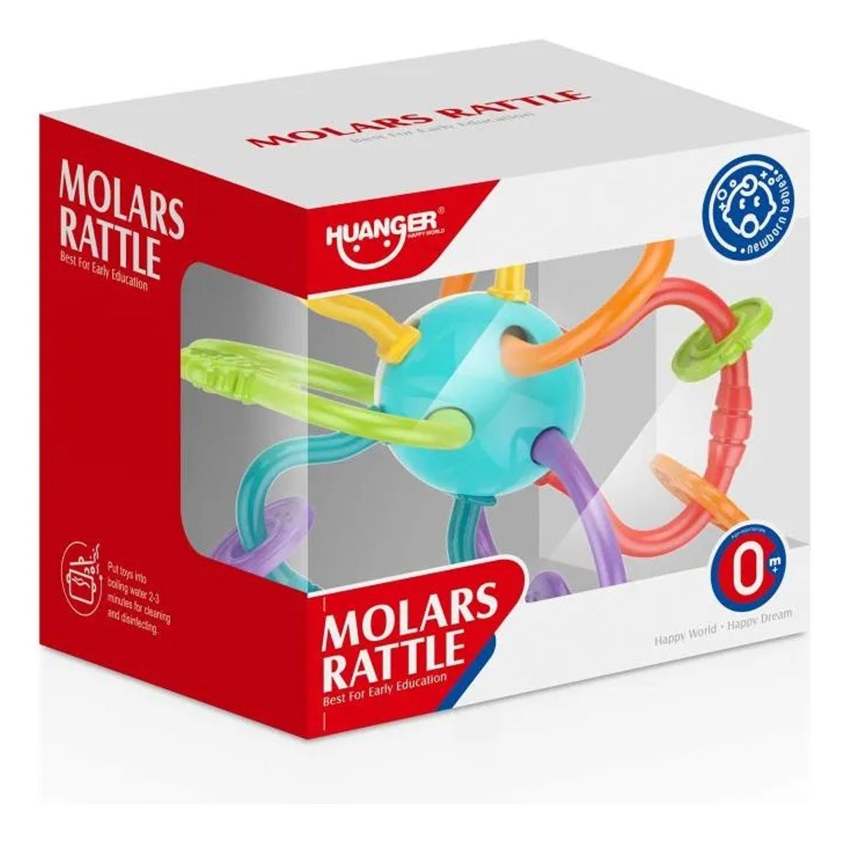 GENERICO - Atomo Molars Sonajero Colores