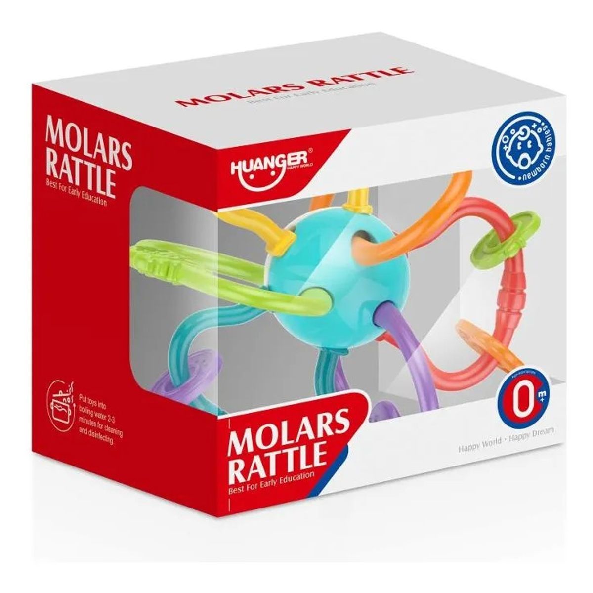 GENERICO - Atomo Molars Sonajero Colores