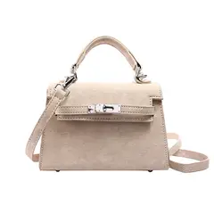 DANWEILE - Mochila Fashion Platinum Kelly Bag Mujer Bolso Crossbody de hombro
