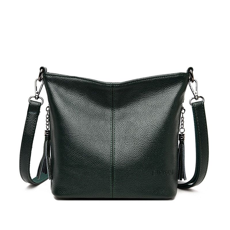 DANWEILE - Mochila Bolso bandolera para mujer Bolsos de moda portátiles-Blanco