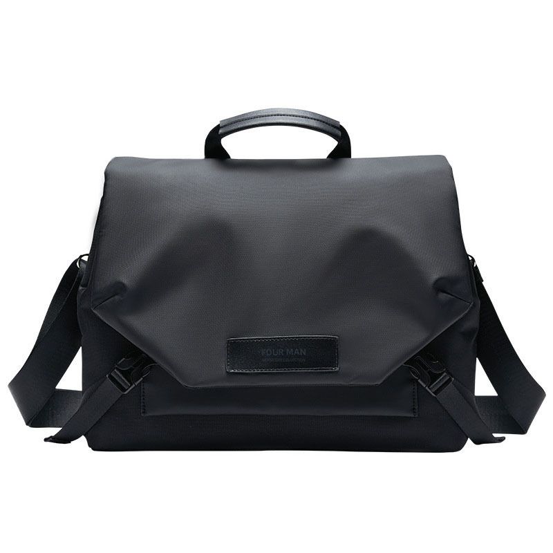 DANWEILE - Bolso de hombro cruzados para mujer Mochila-Negro