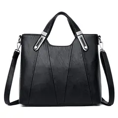 DANWEILE - Moda Casual Gran Capacidad Color Sólido Hombro Bolso Inclinado Mochila