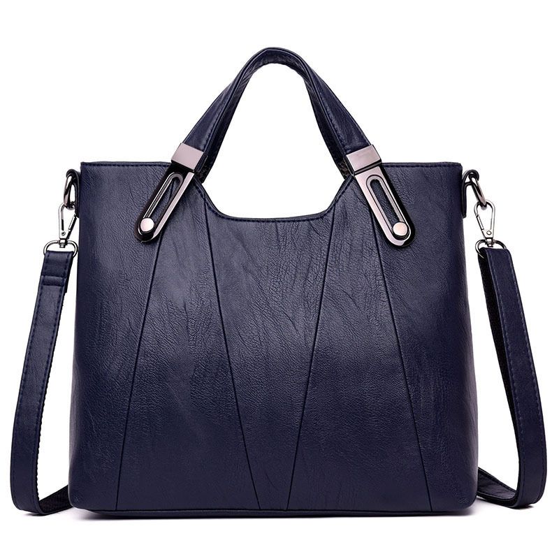 DANWEILE - Moda Casual Gran Capacidad Color Sólido Hombro Bolso Inclinado Mochila