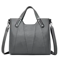 DANWEILE - Moda Casual Gran Capacidad Color Sólido Hombro Bolso Inclinado Mochila