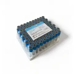 PERFECT MED - Tubos de Recoleccion de Sangre al VacioTapa Celeste Citrato Sodio 32%