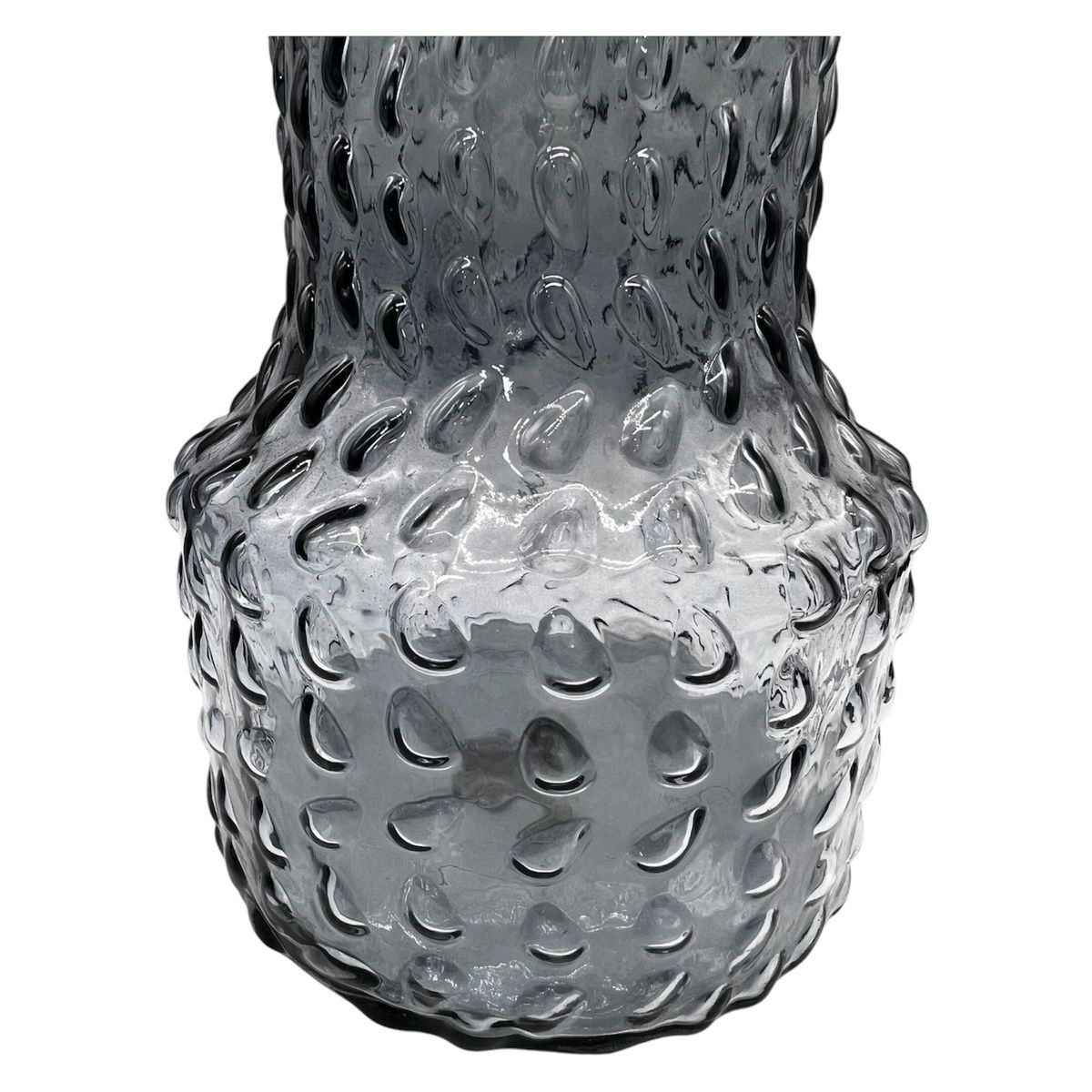 OEM - Florero Jarron Decorativo Vidrio Diseño Puntos 30cm