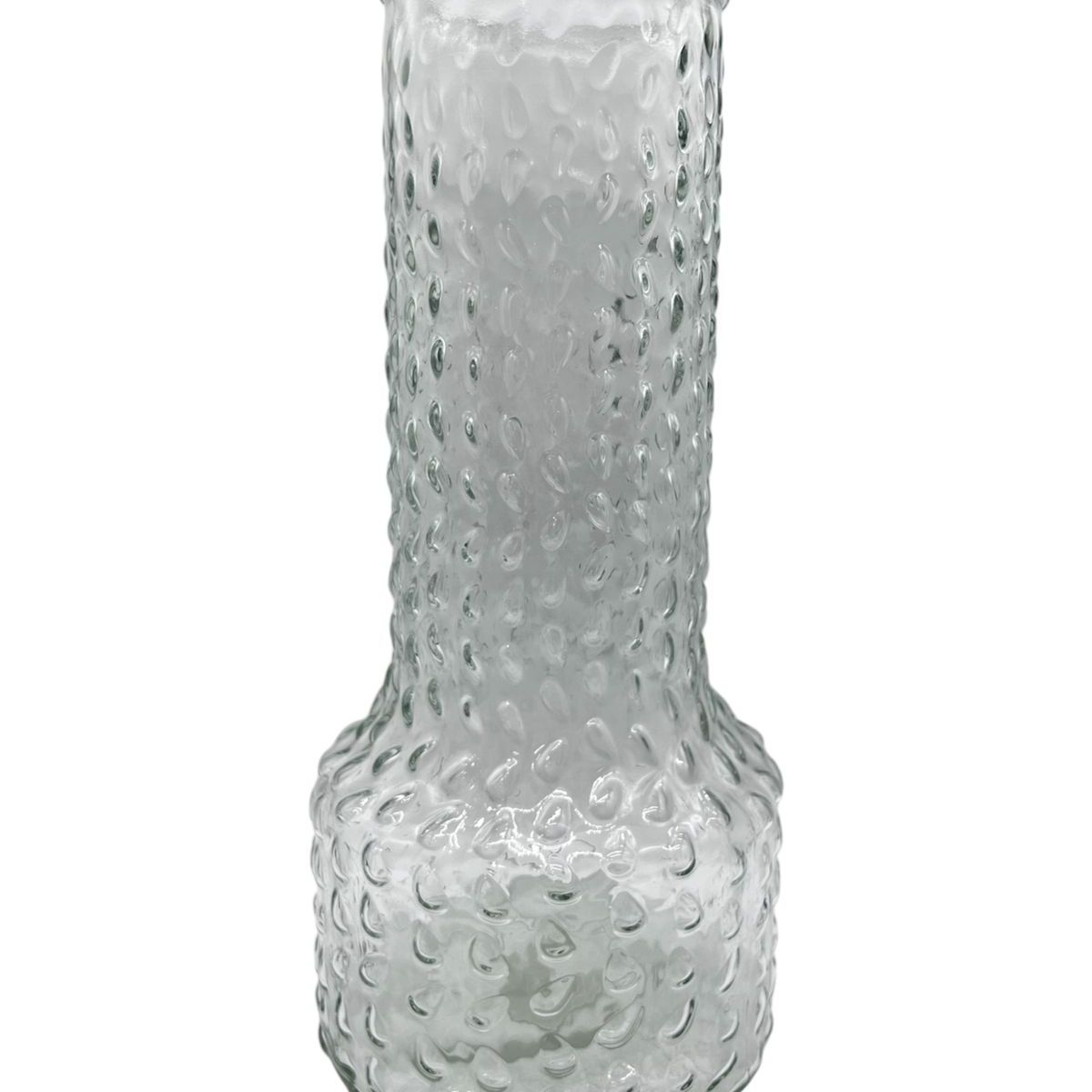 OEM - Florero Jarron Decorativo Vidrio Diseño Puntos 30cm