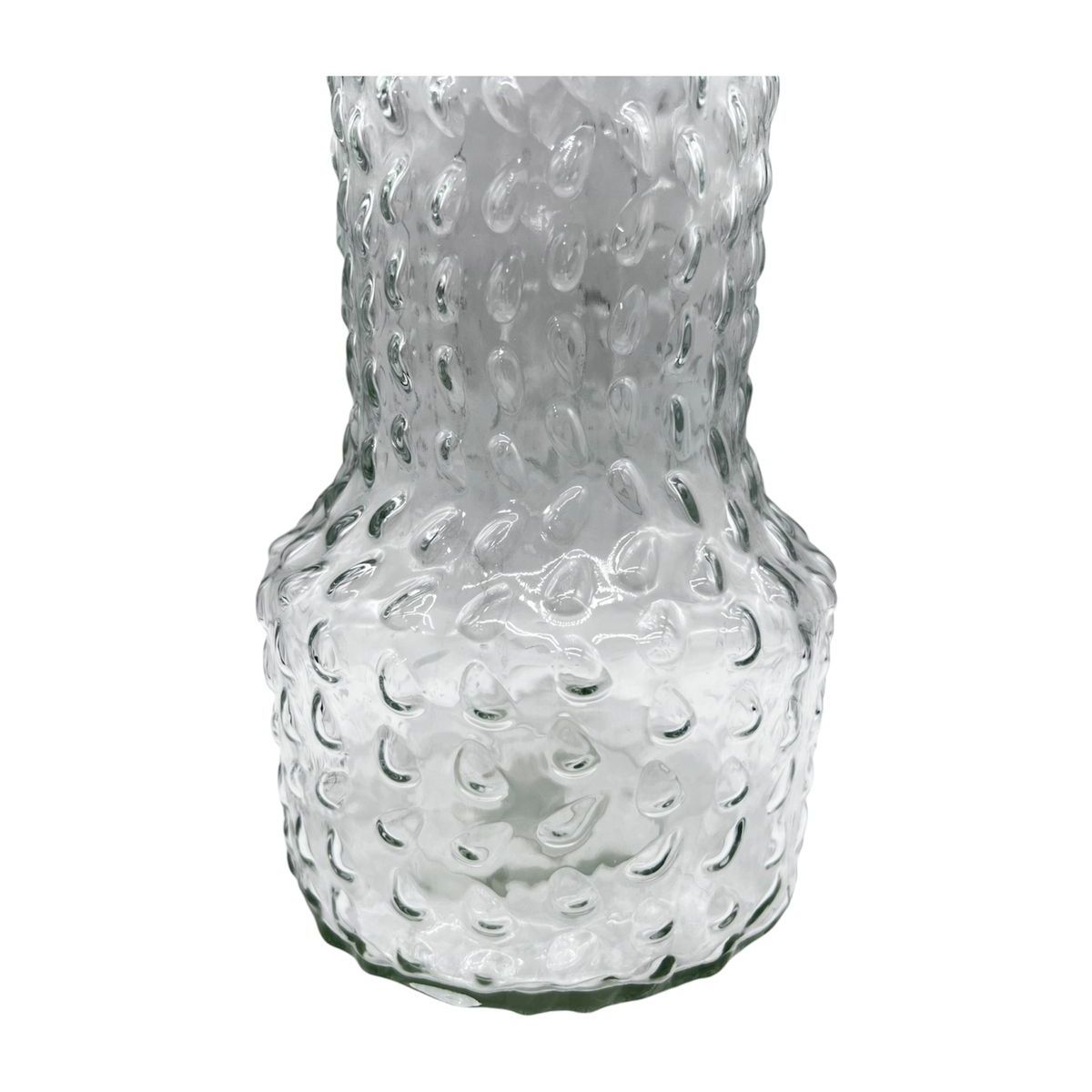 OEM - Florero Jarron Decorativo Vidrio Diseño Puntos 30cm