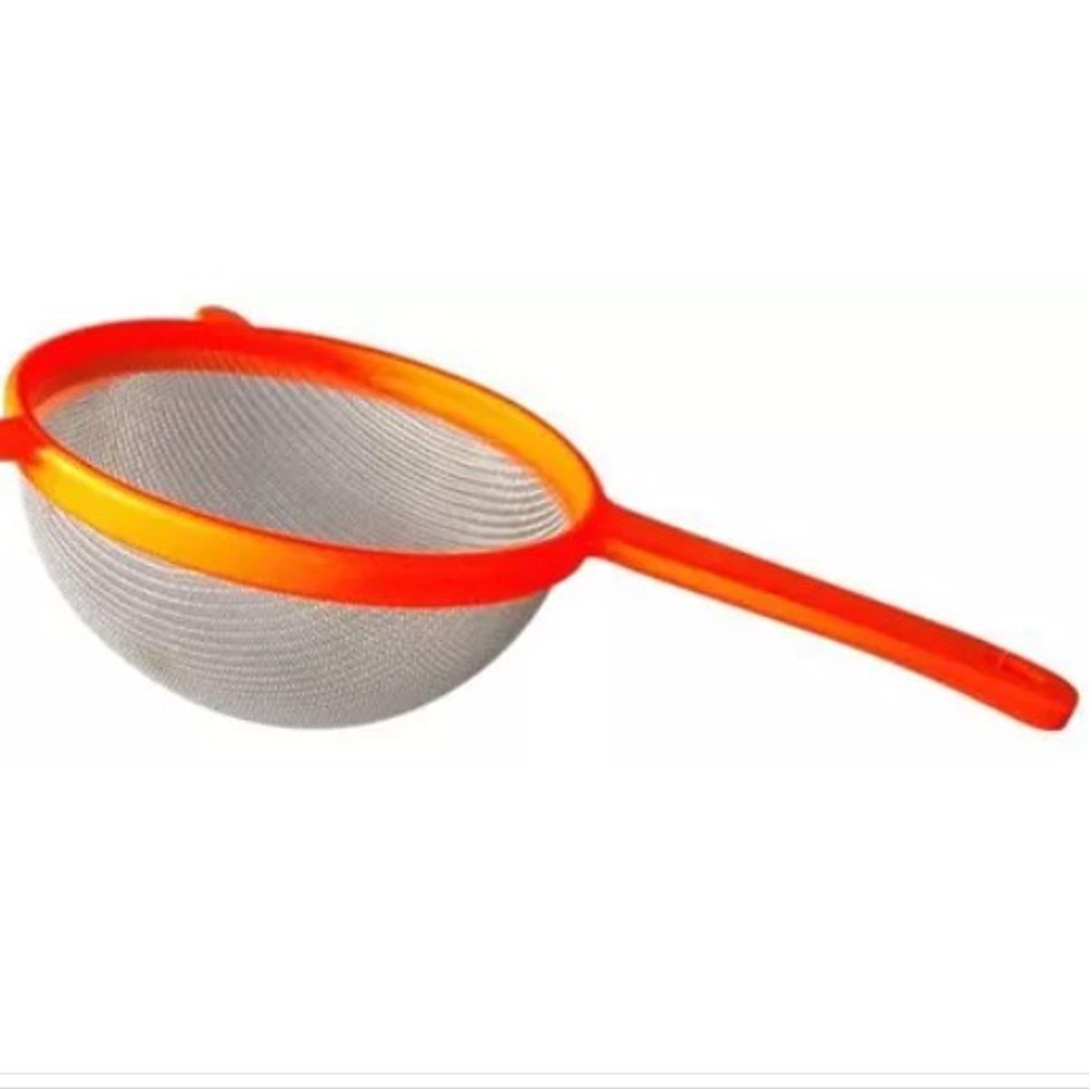 GENERICO - Colador Plástico Naranja Clasico 12Cm