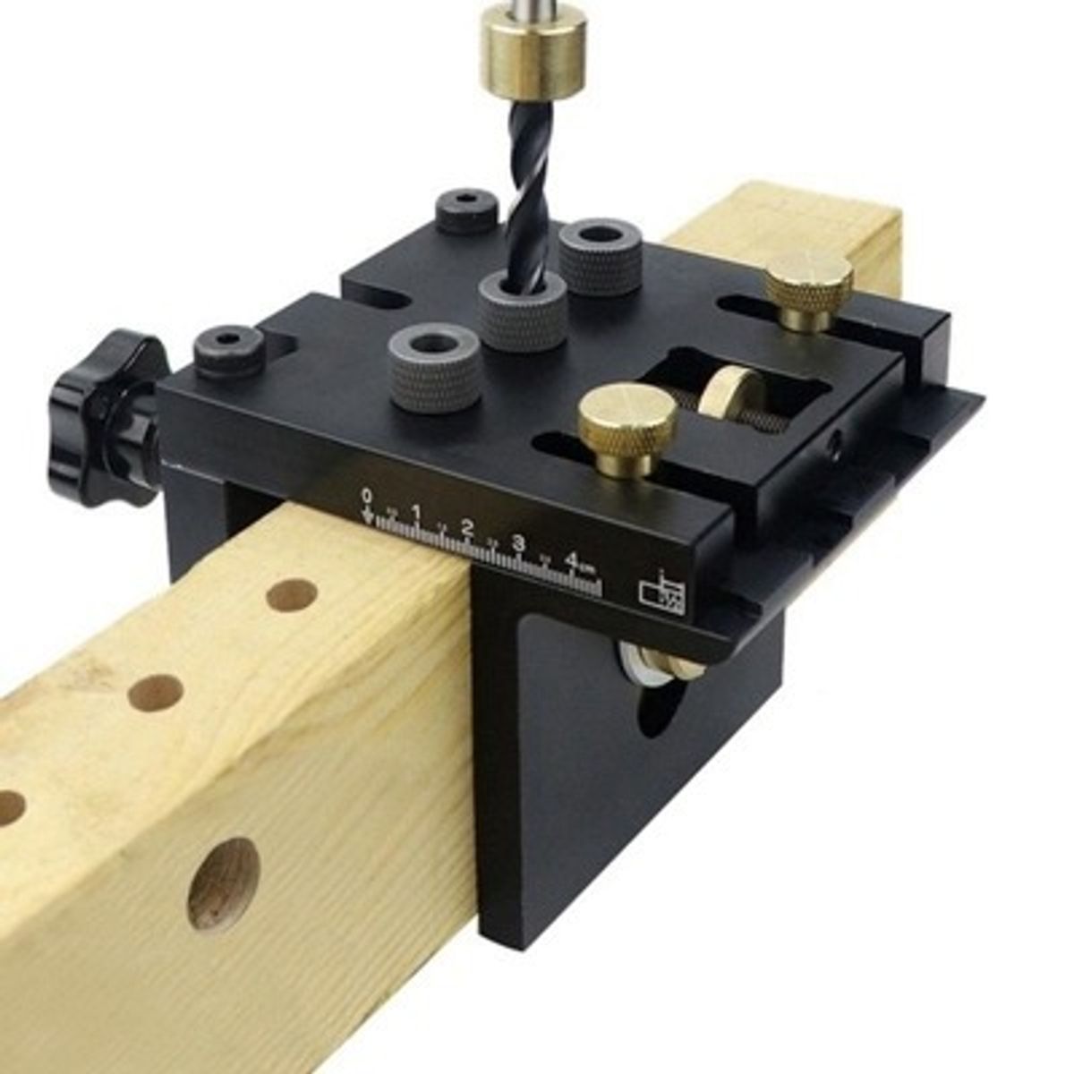 GENERICO - Kit De Plantilla De Tarugo Guía De Broca