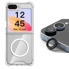 GENERICO - Carcasa Con Magsafe Para Samsung Z Flip 6 - Protector Camara