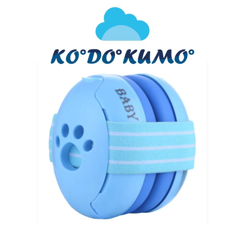 KO DO KUMO - Orejeras anti-ruido KO DO KUMO para bebés BLUE