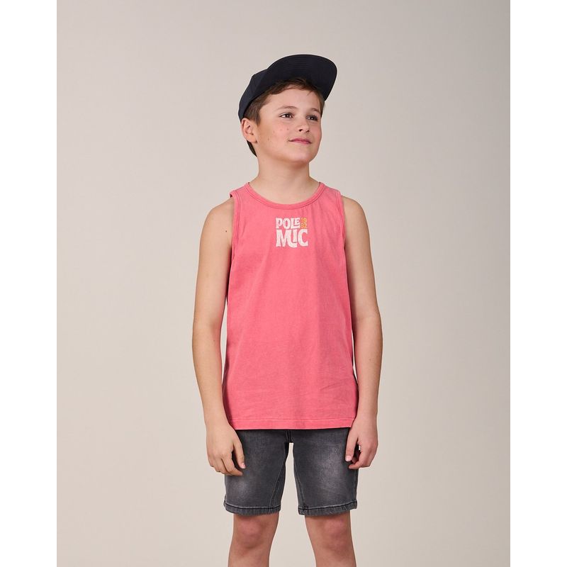 POLEMIC - Polera Musculosa procesada VV1195  - Polemic 