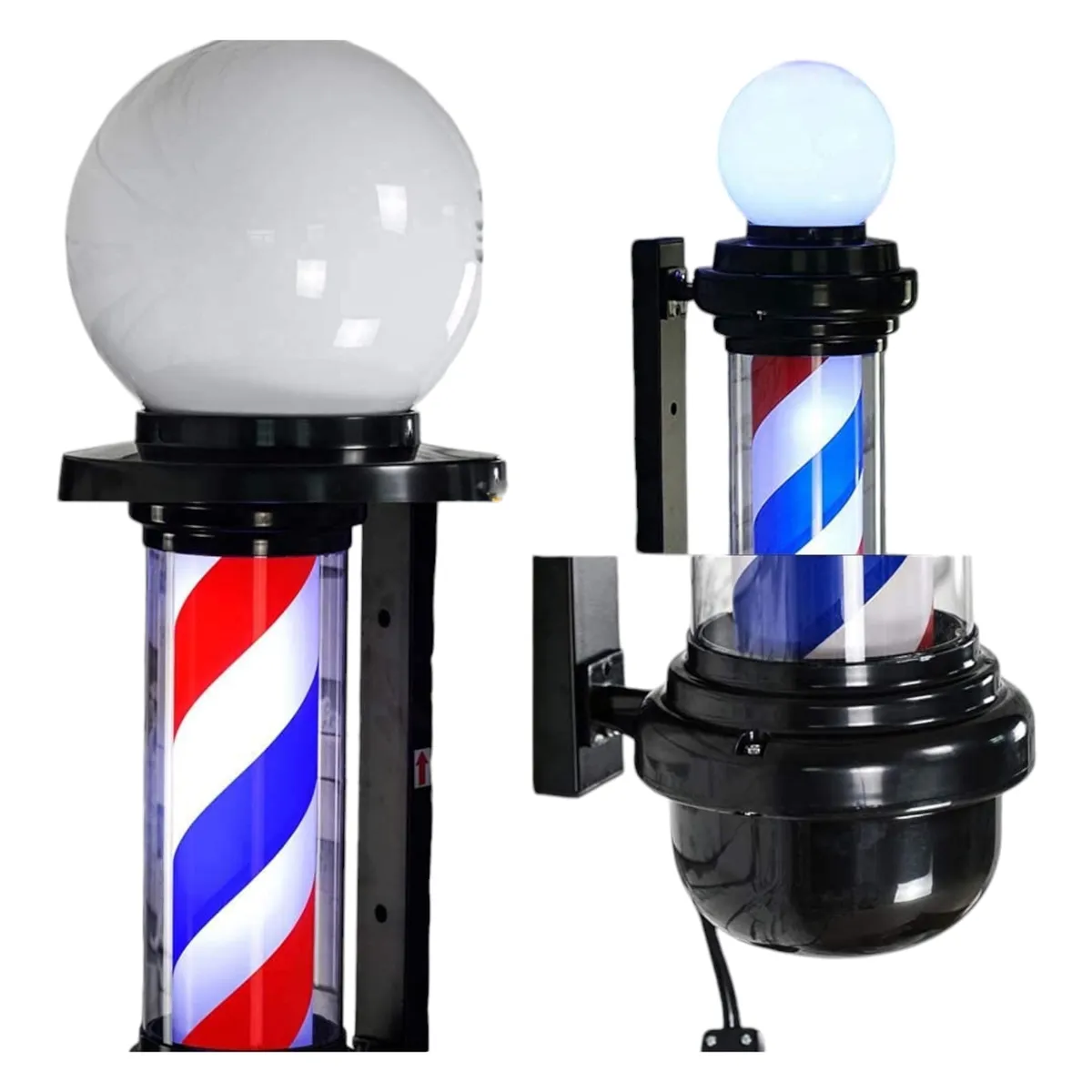 GENERICO - Pole Giratorio Barber Shop Letrero Barbería Peluquería COLOR