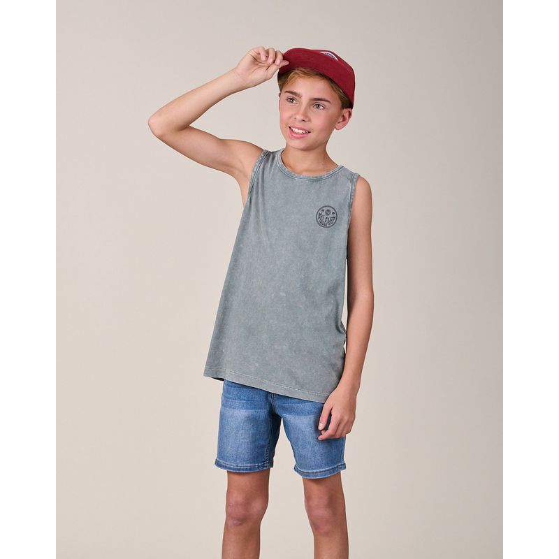 POLEMIC - Polera Musculosa procesada VV1197  - Polemic 