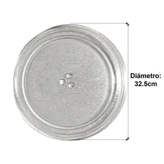 GENERICO - Plato Giratorio Microondas - Diámetro 325cm