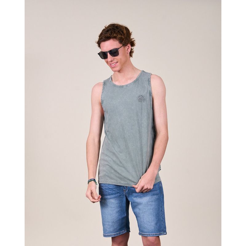 POLEMIC - Polera Musculosa procesada VV1397  - Polemic 