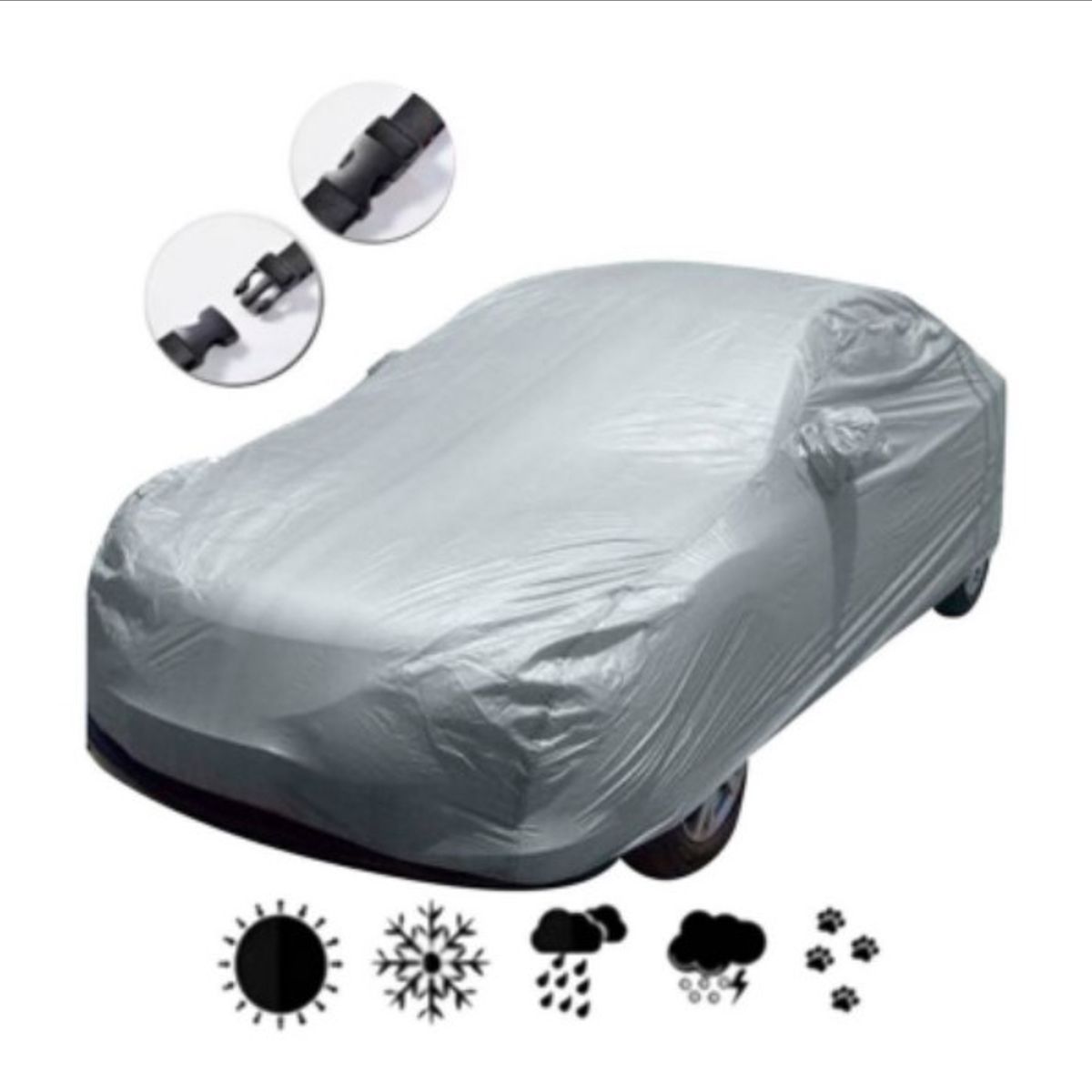 GENERICO - Carpa Para Autos Impermeable Cubre Sol y Agua  XL,L,M,S