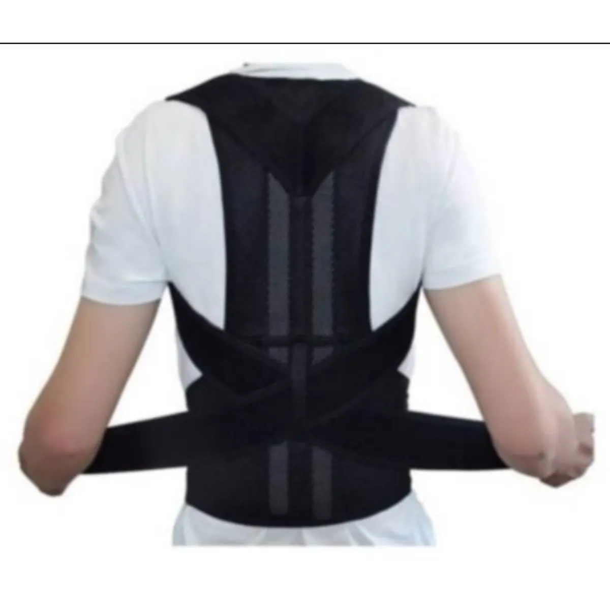 GENERICO - Corrector de Postura Soporte Lumbar - Magnetoterapia - Tallas XXL