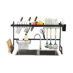 GENERICO - Secaplatos Escurridor Loza Secador Platos Acero Inoxidable 85cm