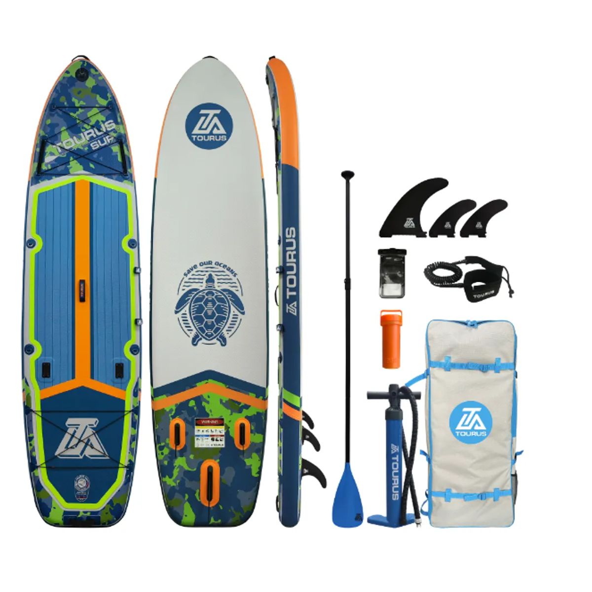 TOURUS - Tabla Stand Up Paddle Inflable Sup Tourus AB01