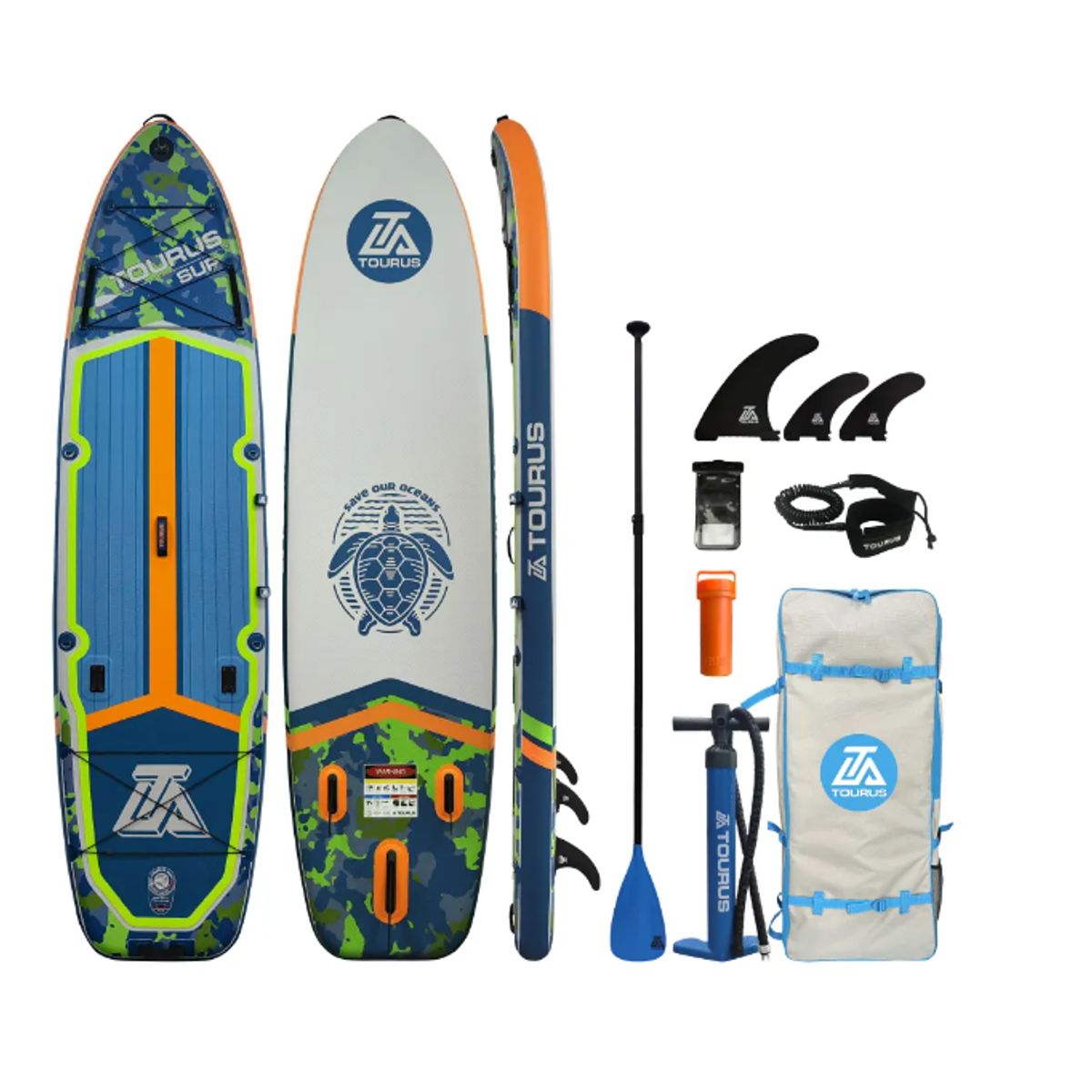 TOURUS - Tabla Stand Up Paddle Inflable Sup Tourus AB01