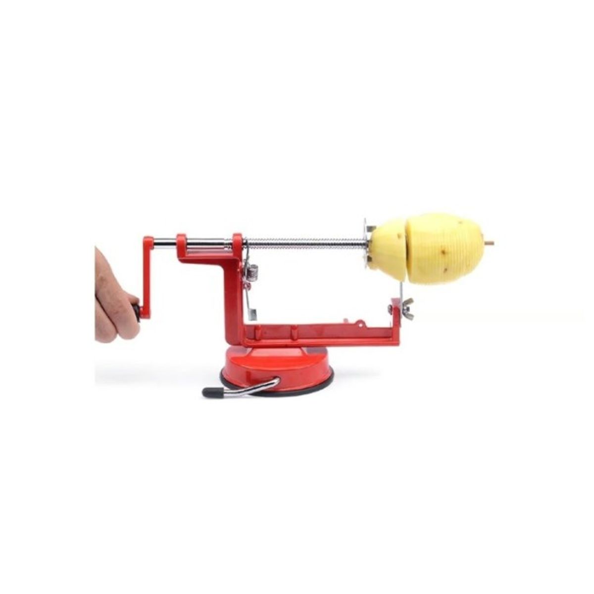 GENERICO - Maquina Papas Espiral Fritas Acero Inoxidable Espiropapas