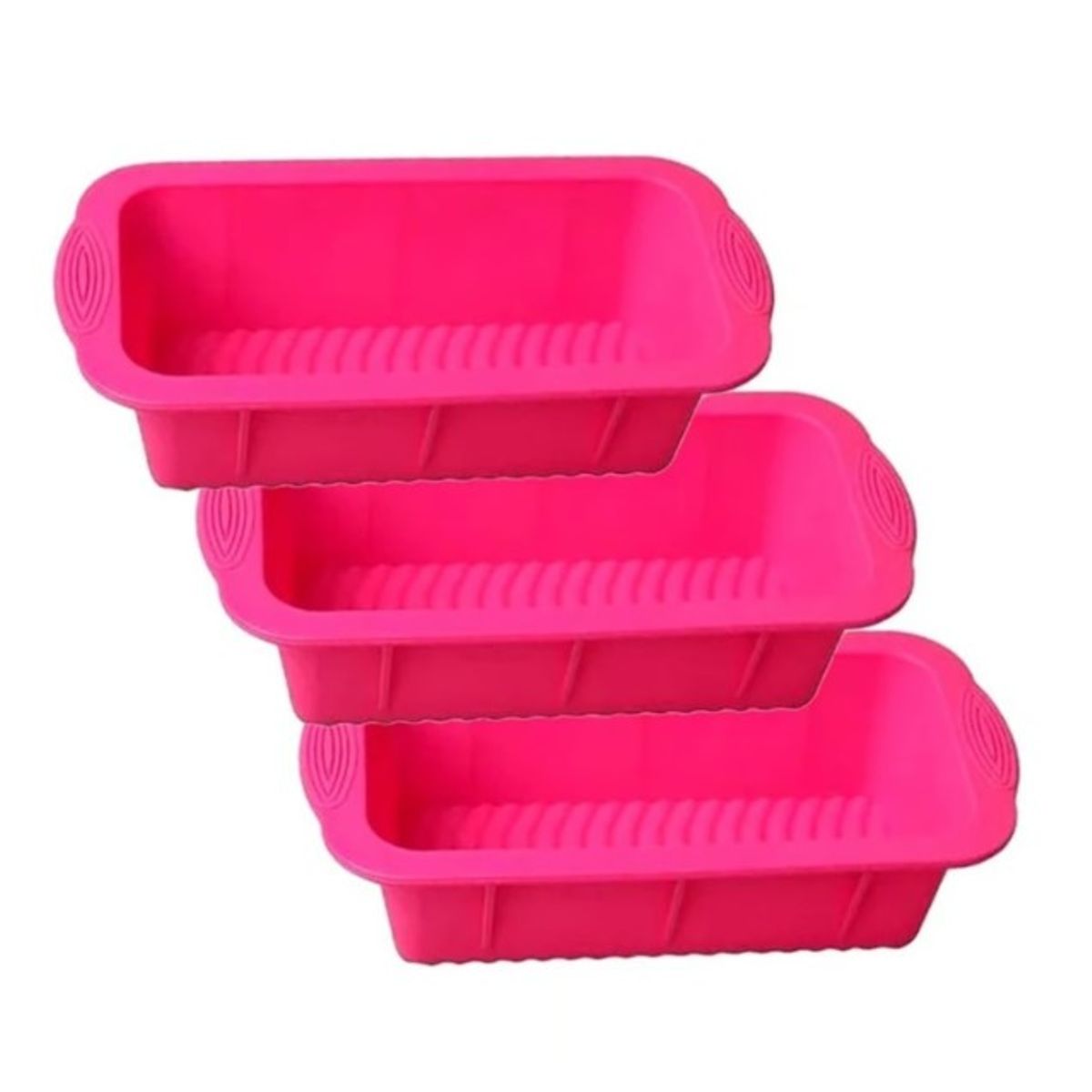 GENERICO - Moldes De Silicona Para Hornear Pan Rectangular